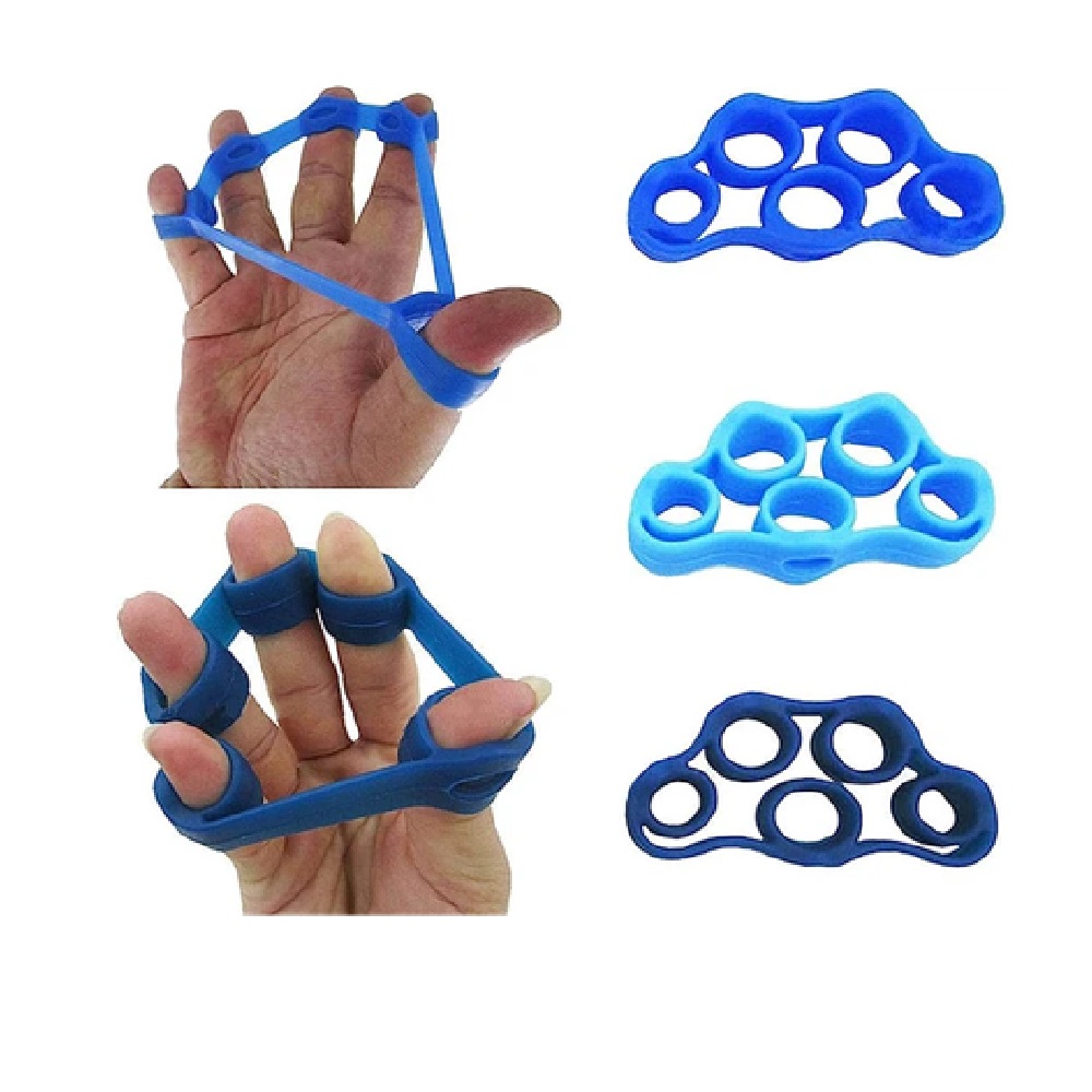 Vista 2 de Banda Elastica x3 Fortalece Mano Dedos - COLOR: MULTICOLOR